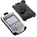 Blackberry Curve 8310 Swivel Rotating Belt Clip Cell Phone Holster - Black Hard Plastic Holster Clip