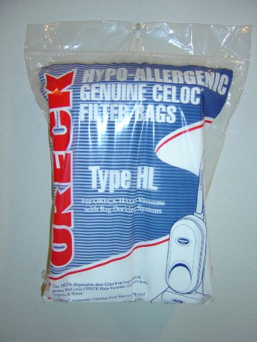 Oreck Halo HB8PK Hypo Allergenic Vacuum Cleaner Bags 8pk, Style HL. 51JSo3uY%2BoL Oreck Halo HB8PK Hypo Allergenic Vacuum Cleaner Bags 8pk, Style HL.