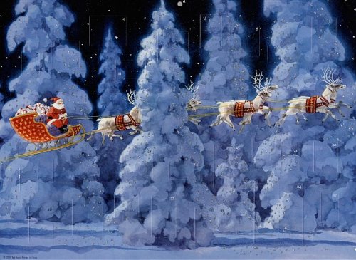 'Twas the Night Before Christmas Advent Calendar [Calendar]