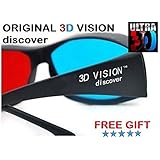 3D Glasses Direct-3D Glasses - Nvidia 3D Vision Ultimate Anaglyph 3D Glasses - Made To Fit Over Prescription Glasses