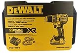 DEWALT DCD791D2 20V MAX XR Li-Ion 0.5" 2.0Ah Brushless Compact Drill/Driver Kit [並行輸入品]