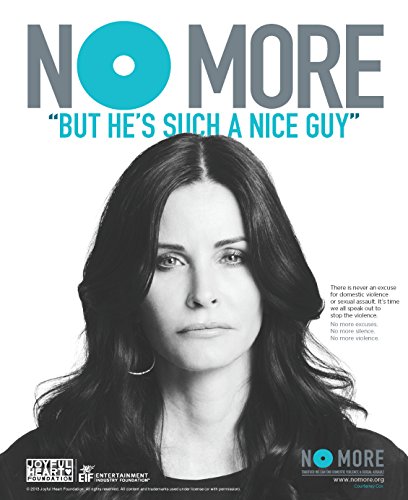 **PRINT AD** With Courtney Cox For 2014 Joyful Heart Foundation For Domestic Viol…