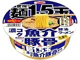エースコック 驚愕の麺1.5玉 濃コク魚介豚骨醤油ラーメン 112g×12個