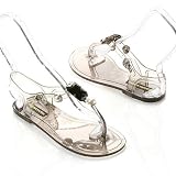 BCBG MAX AZRIA - BCBGMAXAZRIA Plage Jeweled Jelly Thong Sandals
