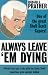 Always Leave 'em Dying (Shell Scott Detective)