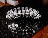 Chrome and Metal Wine Stopper Holder