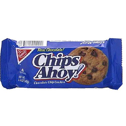 Chips Ahoy! Cookies, 1.4-Ounce Single-Serve Bags (Pack of 48)