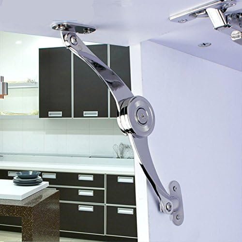 Door Cupboard Closet Furniture Lid Lift Up Flap Stay Support Hinge Buffer Damper Pack of 2