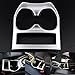 Chrome Center Console Cup Holder Cover Trim + 3M Adahesive Tape For 14-15 Nissan X-Trail T32 Rogue