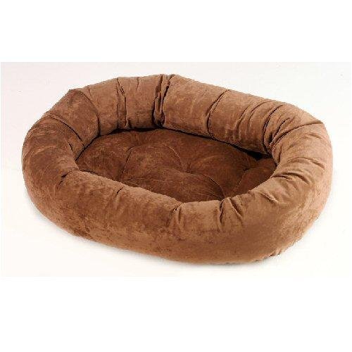 Bowsers Microvelvet Donut Dog Bed (Cocoa, X-Large (50in x 36in))