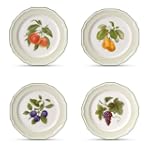 Mikasa Antique Orchard Set of 4, 8-1/2-Inch Accent Plates