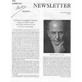 American Brahms Society Newsletter by 