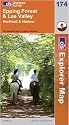 Epping Forest and Lee Valley (OS Explorer Map)