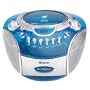Blue Translucent Memorex Boom Box, MP3134