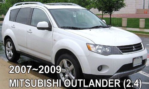 Black Auto parts 4PCS Mudguard Splash Guard Mud Flap Fit For 2007 2008 2009 MITSUBISHI OUTLANDER