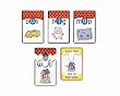 Learning Resources Funny Phonics Puzzle Cards, Short Vowels