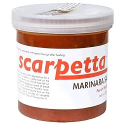 Scarpetta Marinara Sauce, 19.8-Ounce Jars (Pack of 4)