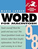 Word 98 for Macintosh (Visual QuickStart Guides)