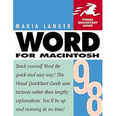 Word 98 for Macintosh (Visual QuickStart Guides)