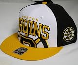 Boston Bruins NHL 47 Brand Vintage Black Triple Block MVP Snap Back Hat