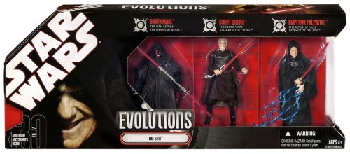 Star Wars 3.75 Inch Evolutions - The Sith Legacy 3Pk