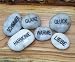 IMPRESSIONEN 6 POESIE-STEINE LIEBE GLÜCK HARMONIE...