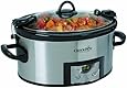 Crock-Pot SCCPVL610-S Programmable Cook and Carry Oval Slow Cooker, 6-Quart