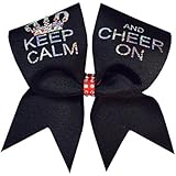 Chosen Bows Keep Calm and Cheer On Cheer Bow