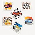 72 Racing Nascar Auto Race Car Tattoos Temporary Kids Birthday Party Favors