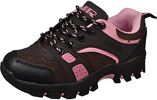 Air Athletic Women's Black/Grey/Hot Pink Durable Comfort Hiking Shoes