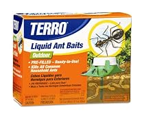 Terro 1800 3-Ounce Outdoor Pre-Filled Liquid Ant Baits, 3-Pack
