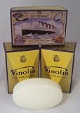 3 bars of Vinolia Luxury Cold Cream Soap