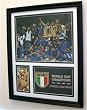 2006 Italy Framed Collage Photographs World Cup Champions Celebration with Trophy