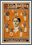 Historic Framed Theater Poster (XL), The starboarder that funny show