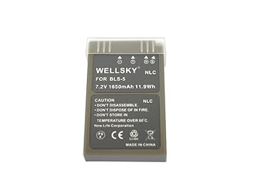 【クリックで詳細表示】Amazon.co.jp｜【ノーブランド品】 OLYMPUS BLS-5 互換バッテリー｜カメラ通販