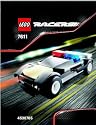 Lego Racers 7611 Police Car 1:55 Glow In The Dark