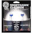 GE H4-60NHP/BP2 Nighthawk PLATINUM Headlight Bulbs, Pack of 2