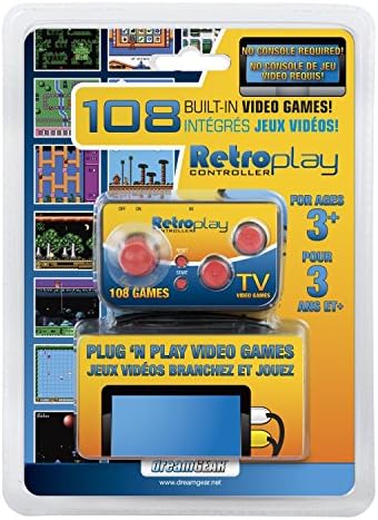 My Arcade Retroplay Plug n Play Controller with 108 Built-in Games