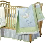 Sumersault Sweet Pea Crib Set - 4 piece