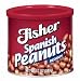 Fisher Peanuts, Spanish, 12-Ounce Packages (Pack of 6)