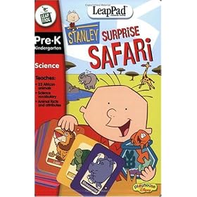 LeapFrog LeapPad Educational Book: Stanley Surprise Safari with Interactive Cards:  Toys &amp; Games