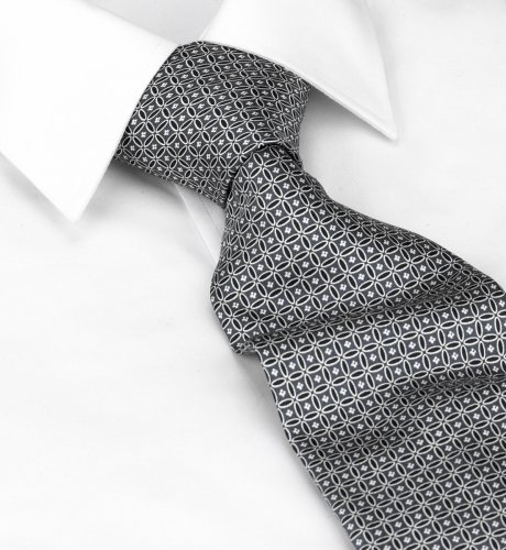 Pure Silk Floral Patterned Tie