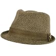 Unisex Winter Classic Wool Blend Stingy Brim Faux Leather Hatband Hat Brown L/XL