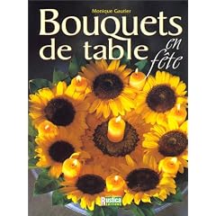 Bouquets de table en f�te