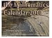 The Mathematics Calendar 2010