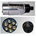 Produkt-Bild: Stecker, Anh&auml;ngerstecker, 7polig Metall Kfz-Anh&auml;nger