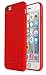 iPhone 6 Case, E LV iPhone 6S / 6 Case - Scratch Resistant Hybrid Soft Flex Rubber Shock-Absorption for iPhone 6S / 6 with 1 Screen Protector, 1 Stylus and 1 Microfiber Digital Cleaner RED