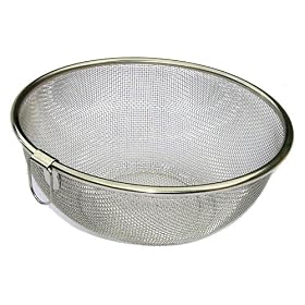 Strainer s/s basket250mm guaranteed quality