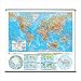 Advanced Physical Map - World Backing: With Backboard