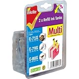Inkrite Ng Printer Ink Twin Pack Magenta Refill Tank For T071x, T080x, T079x - NGRE1MTWINUby Inkrite